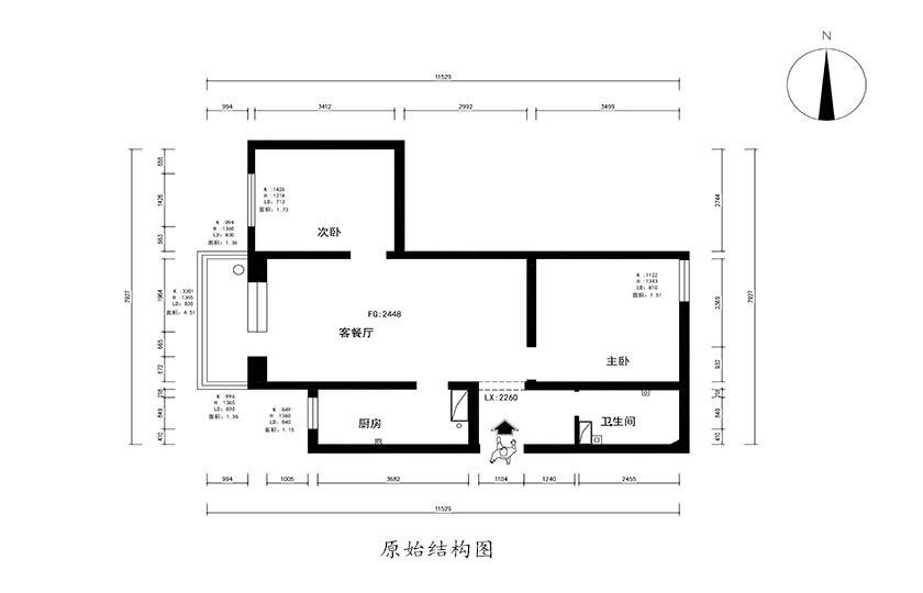 原shi结构图