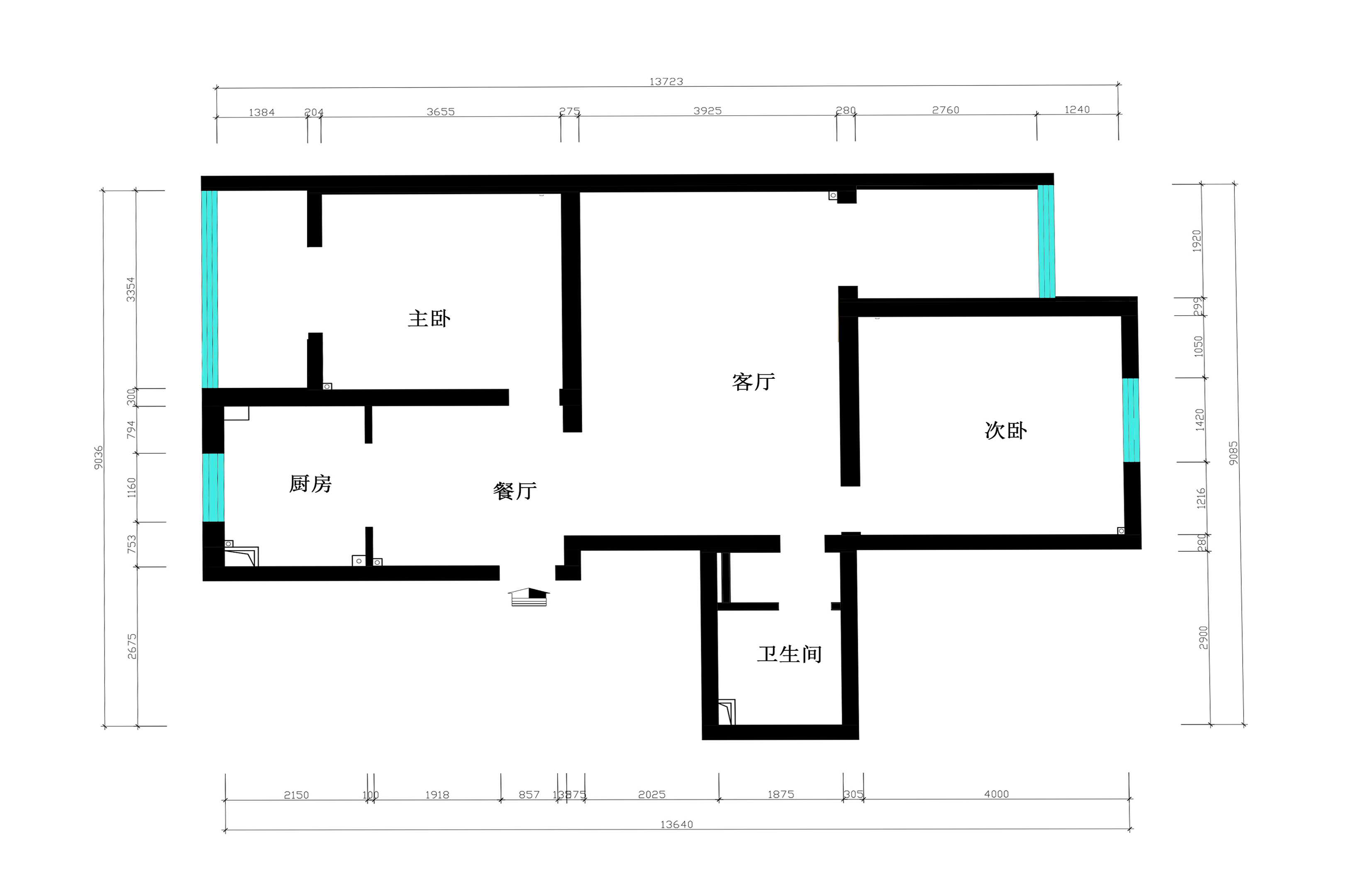 原shi户型图