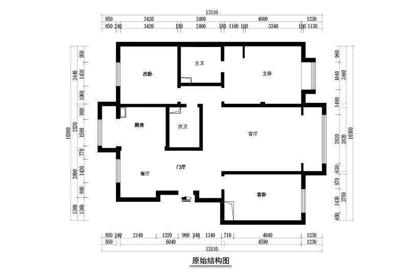 原始结构图