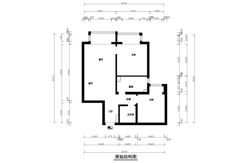 原shi结构图