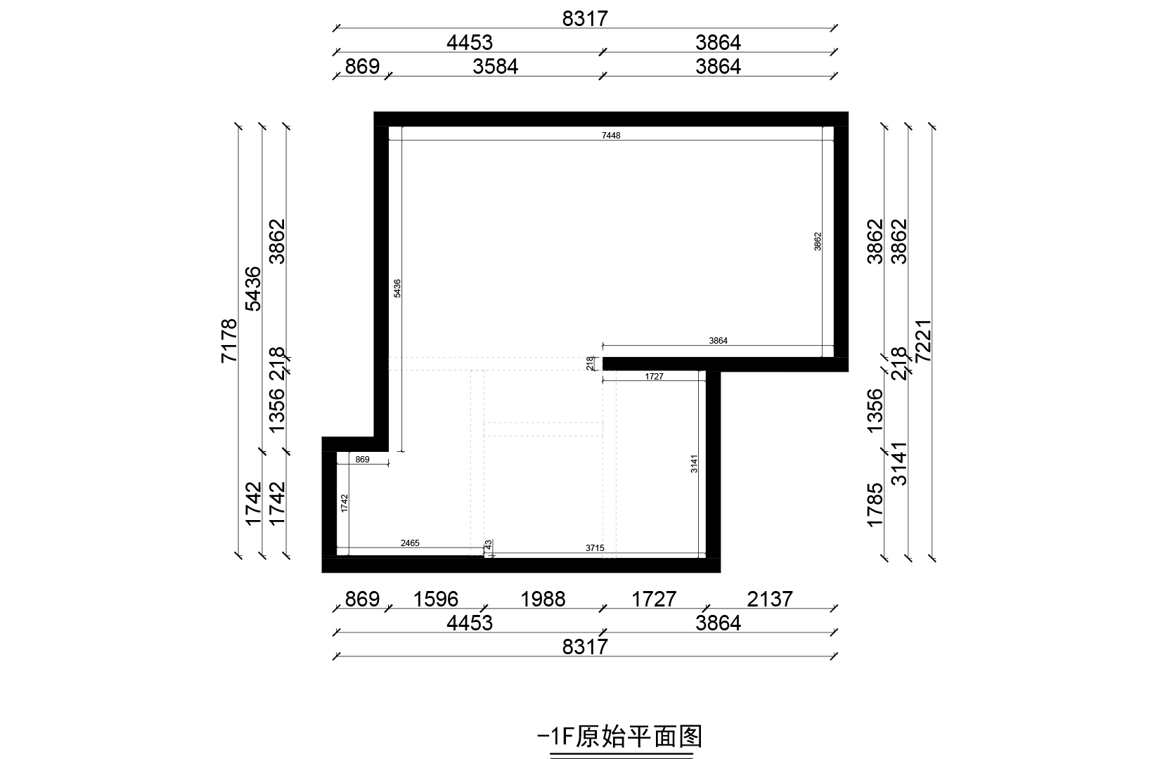 B1原shi平面图