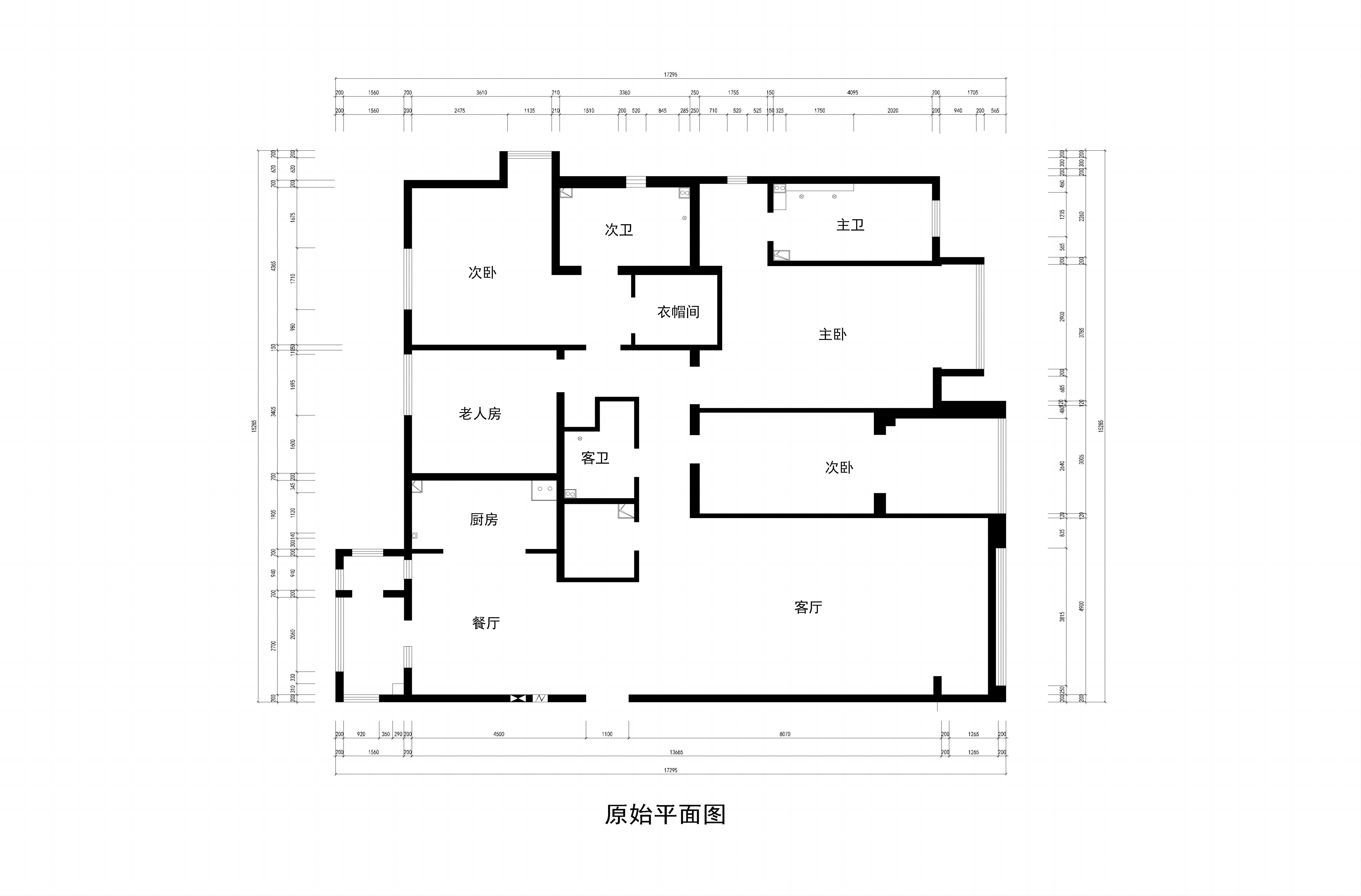 原shi平面图