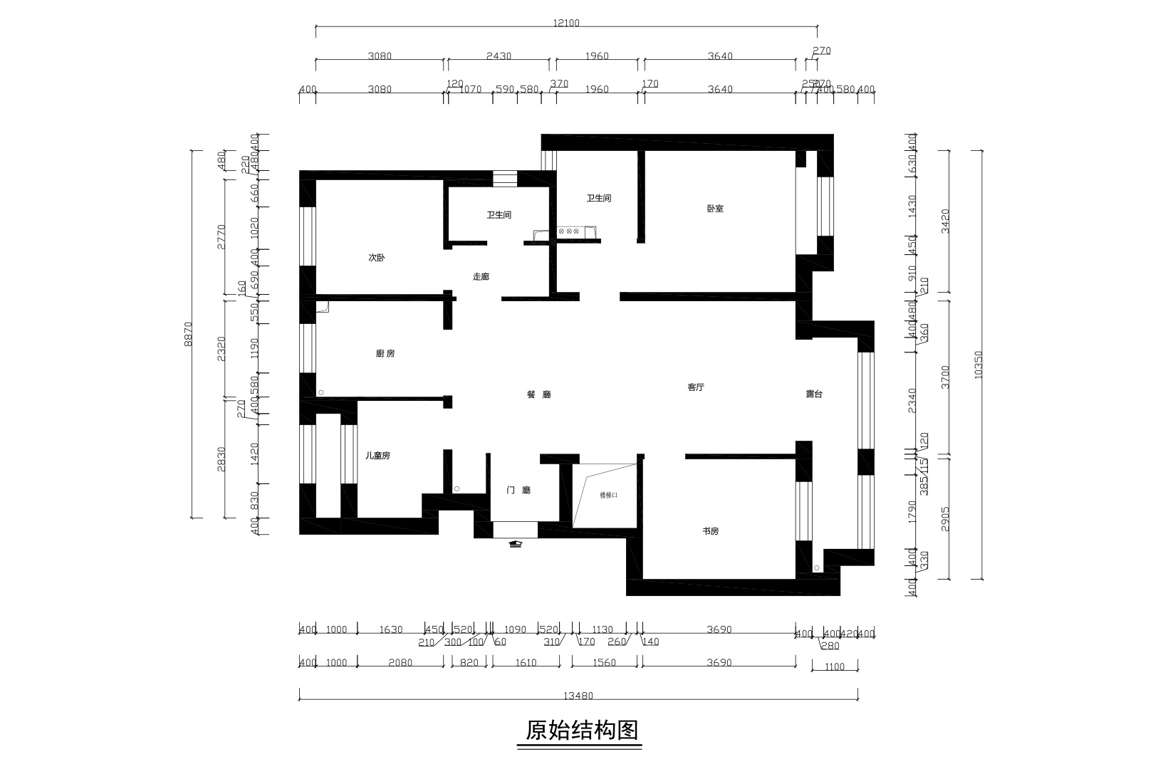 原始户型图