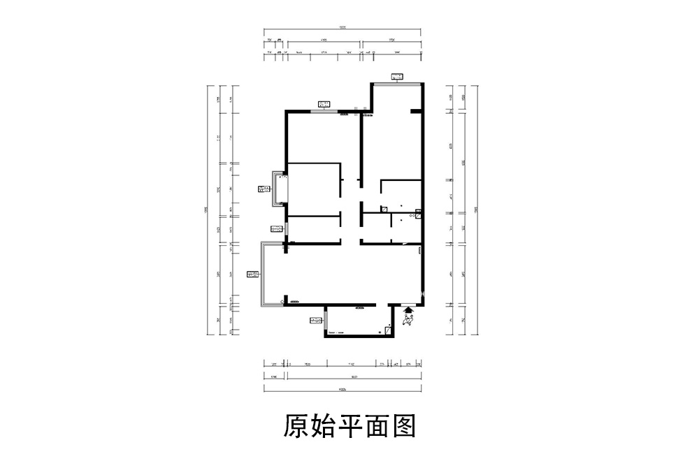 原始平面图