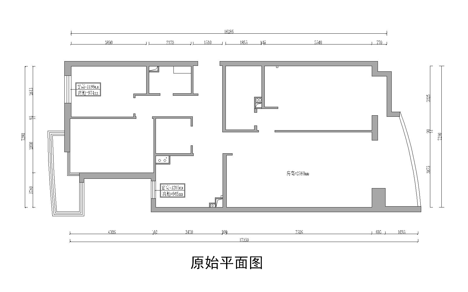 原始户型图