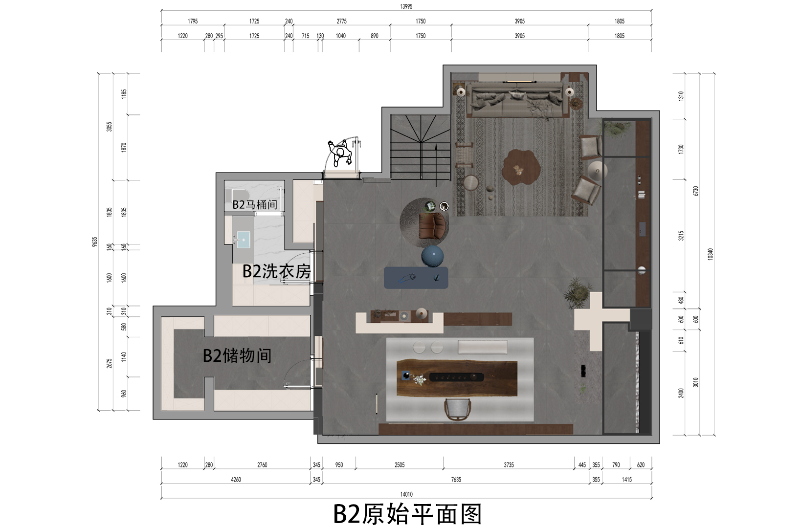 B2平面部署图