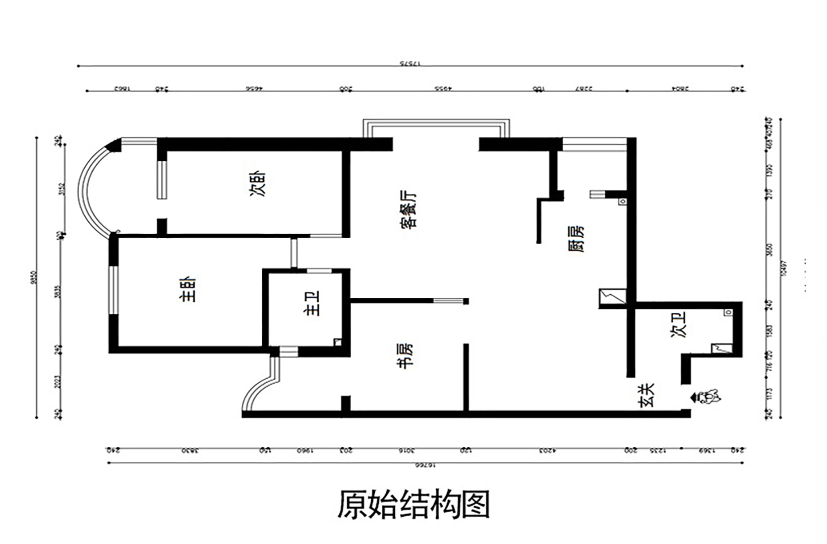 原始结构图