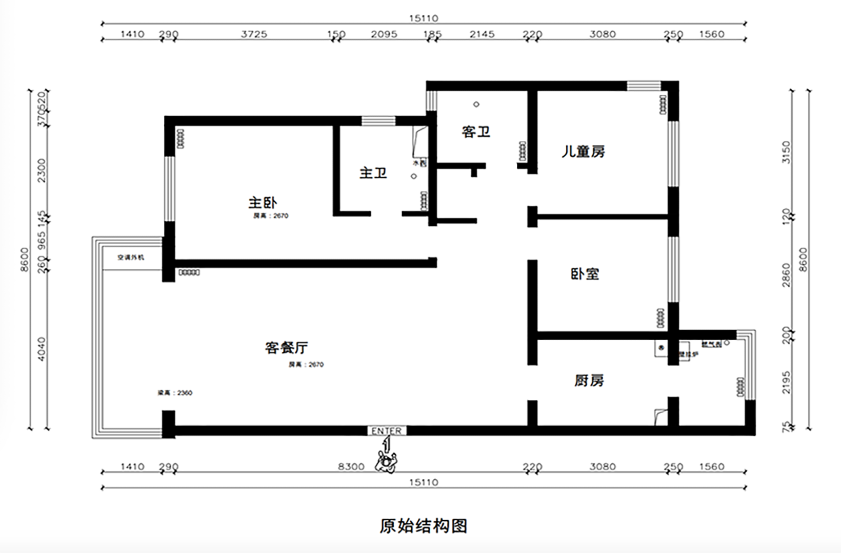 原始结构图