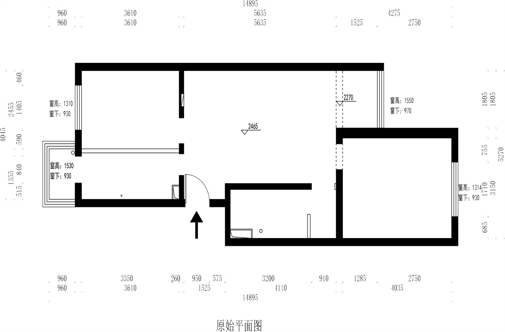 原始平面图