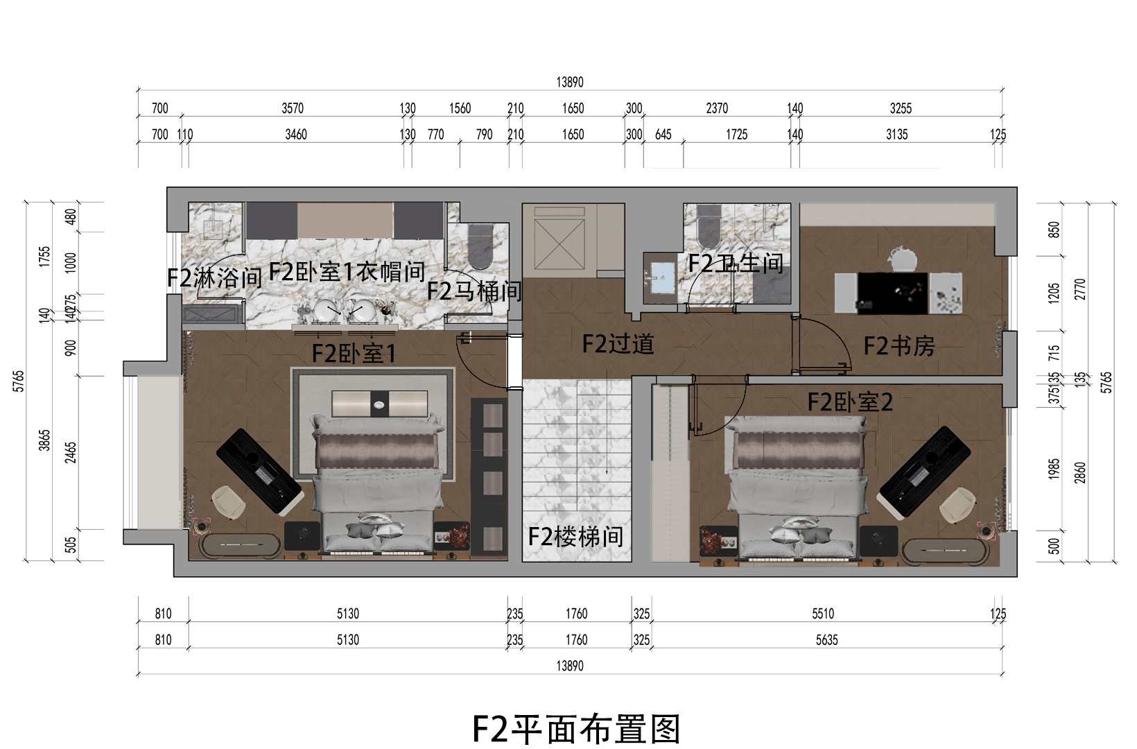 F2平面布置图