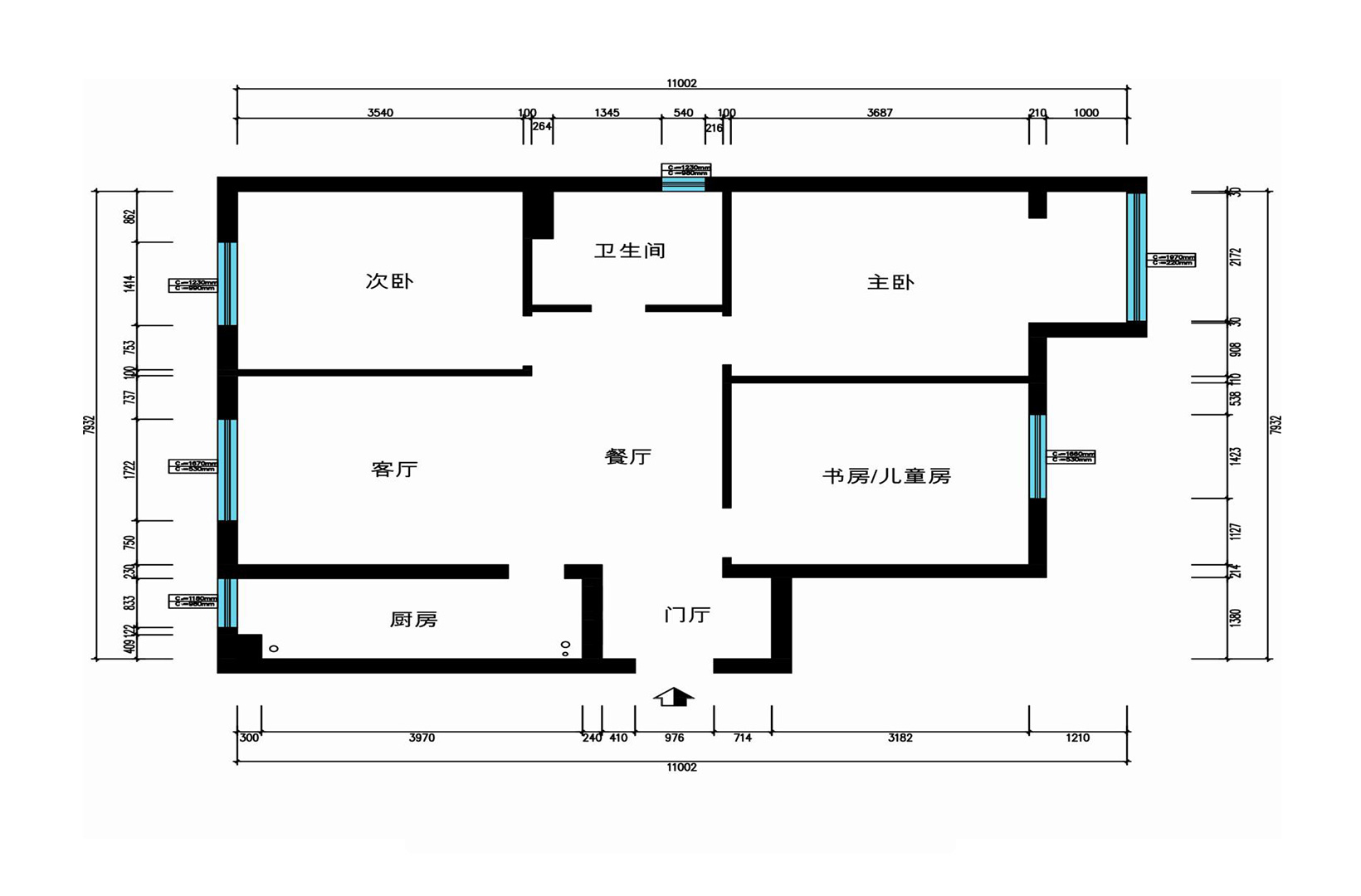 原始平面图