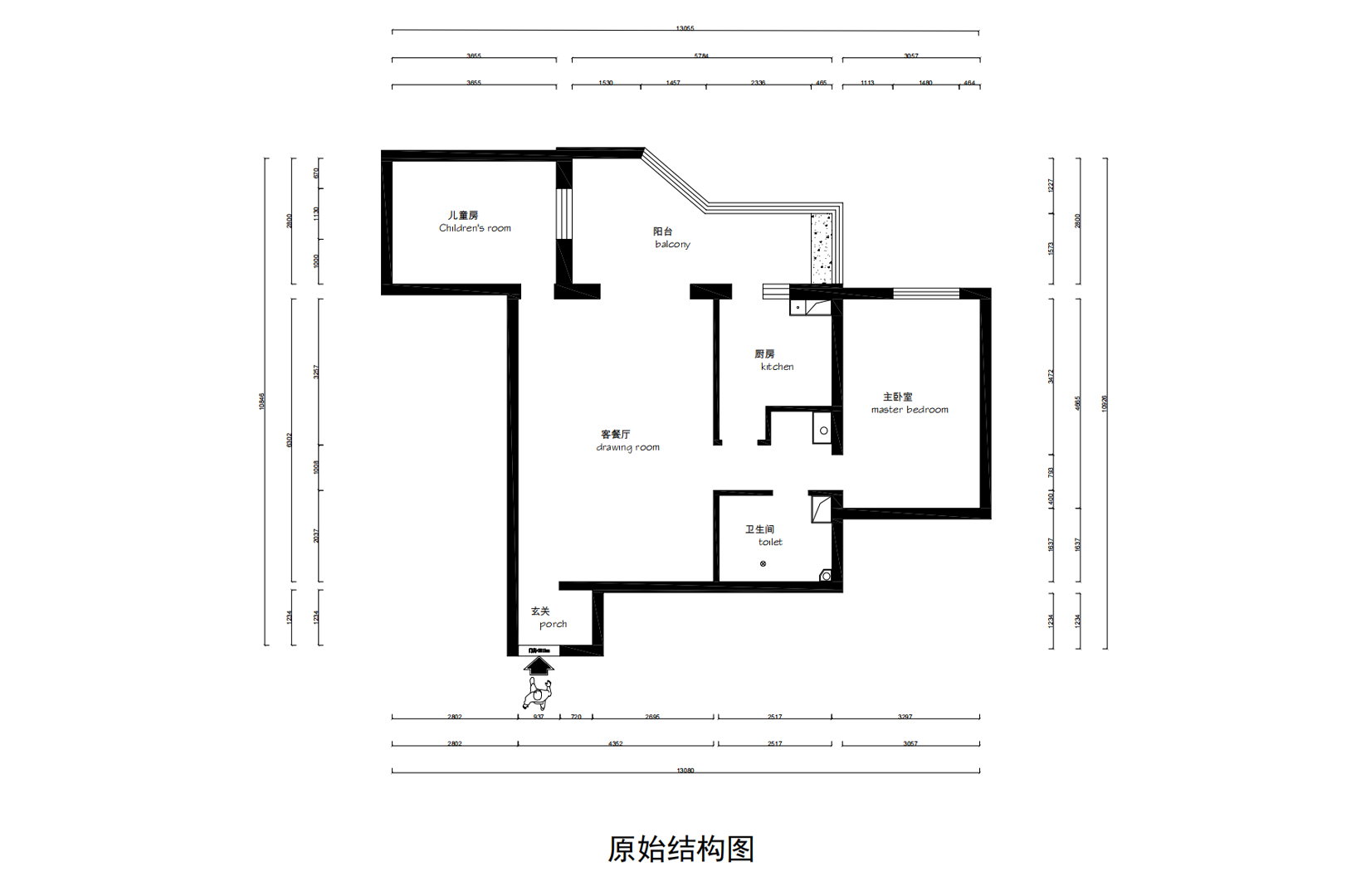 原shi户型图