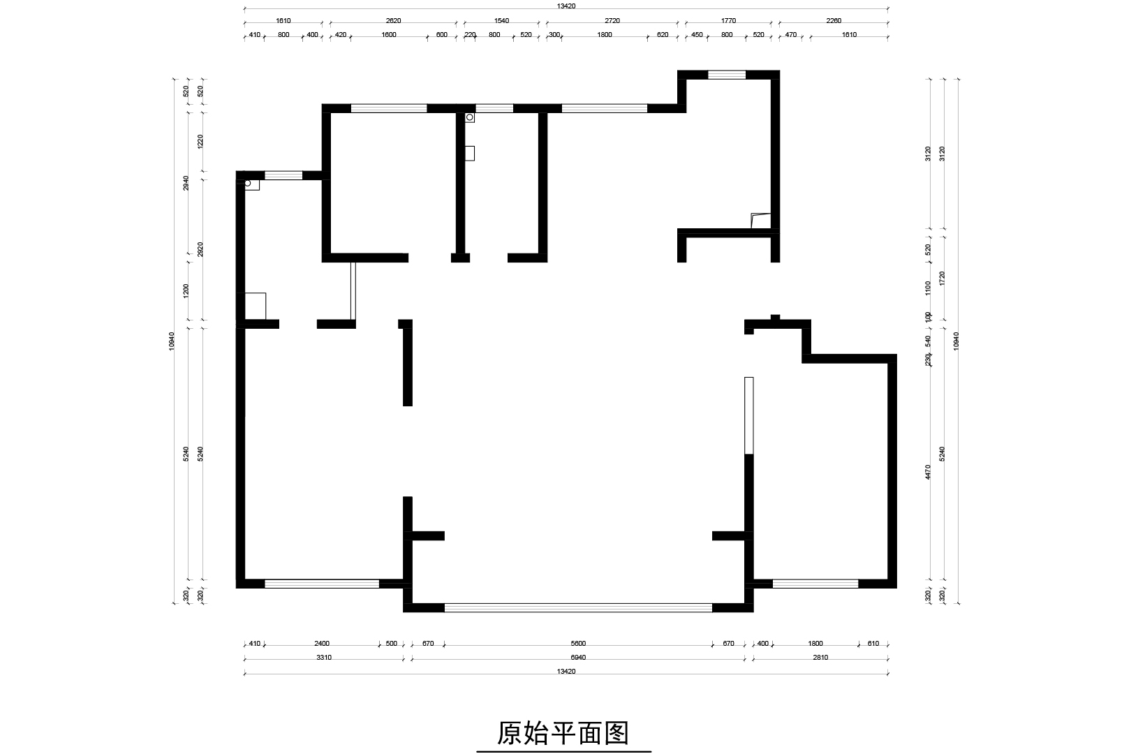 原shi平面图