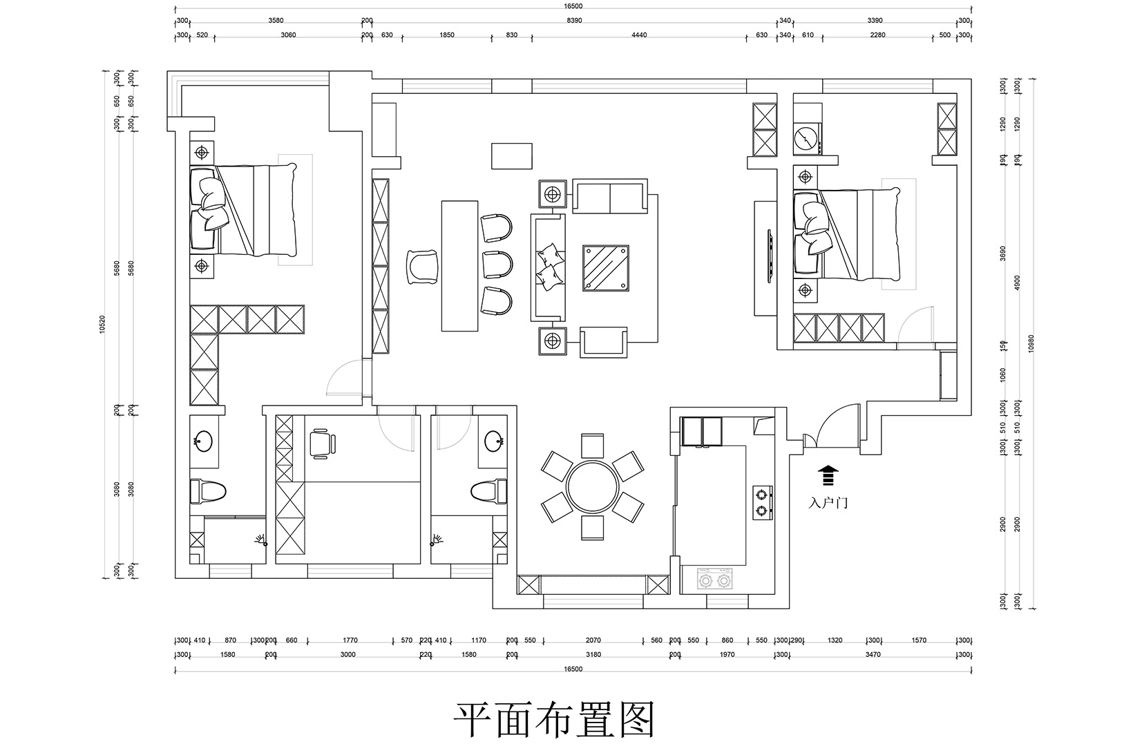 原shi平面图