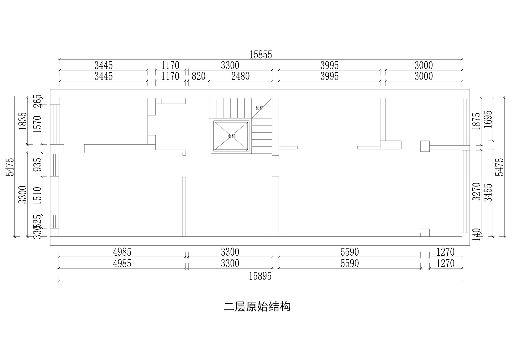 二层原shi结构